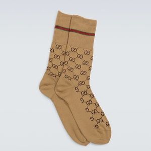 GUCCI GG Cotton Socks with Web